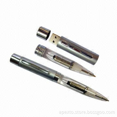 Pen USB Flash Drives with 16GB Storage Capacity, Support Password Protection and Bootable Function